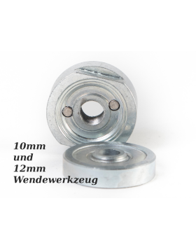 Wendewerkzeug 10mm + 12mm für Presse PPS und PPL